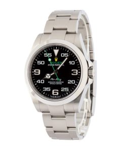 Alternative view of HandMade The Rolex Air-King Ref 126900 Black Arabic Dial