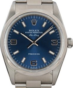 HandMade The Rolex Air-King 14000M Blue Dial