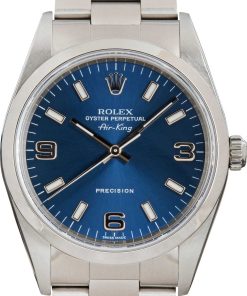 HandMade The Rolex Air-King Ref 14000 Blue Dial