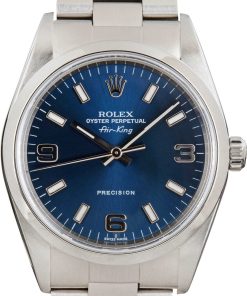 HandMade The Rolex Air-King Ref 14000 Blue Dial