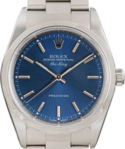 HandMade The Rolex Air-King Ref 14000M Blue Dial