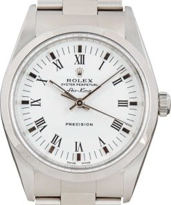 HandMade The Air-King Rolex 14000M White Dial