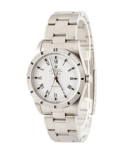 Alternative view of HandMade The Rolex Air King 14010 White Dial