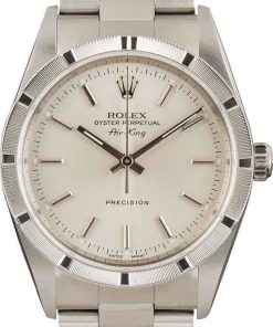 HandMade The Rolex Air-King 14010M Silver Dial
