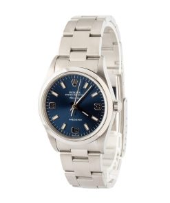 Alternative view of HandMade The Rolex Air-King 14010 Blue Arabic