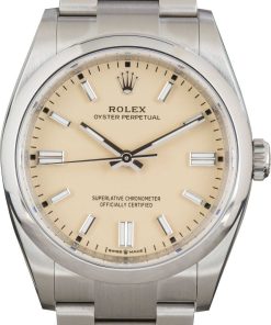 HandMade The Rolex Oyster Perpetual 36 Ref 126000 Beige Dial