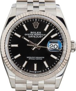HandMade The Rolex Datejust 36 Ref 126234 Black Dial