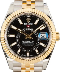 HandMade The Rolex Sky-Dweller 336933 Steel & 18k Yellow Gold