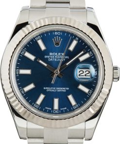 HandMade The Rolex Datejust II 116334 Blue Superluminova Dial