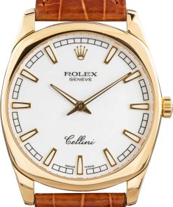 HandMade The Rolex Cellini 4243 18k Yellow Gold
