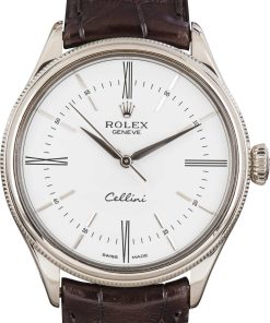 HandMade The Rolex Cellini 50509 18k White Gold