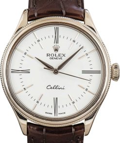 HandMade The Rolex Cellini 50509 White Dial