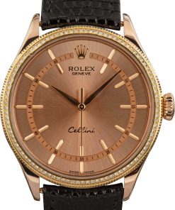 HandMade The Rolex Cellini 50605 Everose