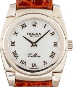 HandMade The Ladies Rolex Cellini Ref 5310 18k White Gold