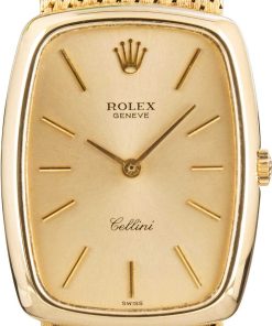 HandMade The Rolex Cellini Yellow Gold