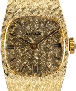 HandMade The Yellow Gold Vintage Ladies Rolex Cocktail