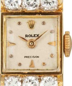 HandMade The Ladies Rolex Cocktail 18k Yellow Gold