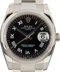 HandMade The Rolex Date 115200 Black Dial