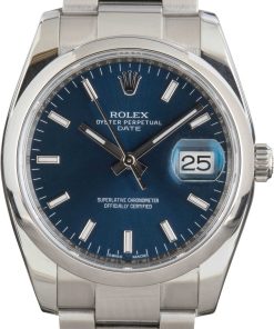 HandMade The Rolex Date 115200 Blue