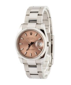 Alternative view of HandMade The Rolex Date Ref 115200 Salmon Dial