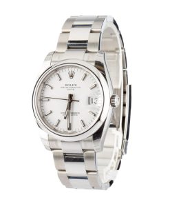 Alternative view of HandMade The Rolex Date Ref 115200 White Dial