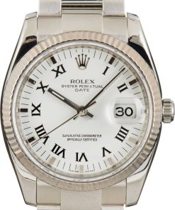HandMade The Rolex Date 115234 White Dial