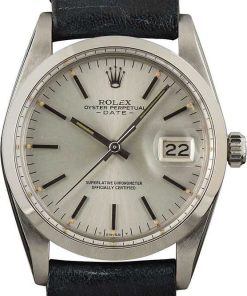 HandMade The Rolex Date 15000 Silver Dial