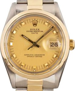 HandMade The Rolex Date 15003 Two Tone Oyster