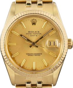 HandMade The Rolex Date 15037 Jubilee Bracelet