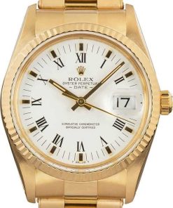 HandMade The Rolex Date 15038 Gold