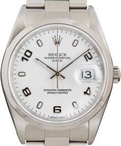 HandMade The Rolex Date 15200 White Arabic Dial