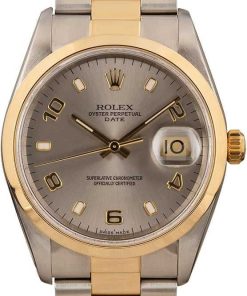 HandMade The Rolex Date Stainless Steel 15203