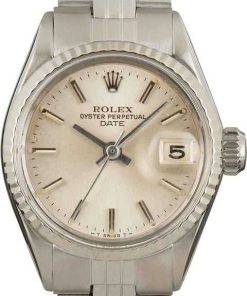 HandMade The Ladies Rolex Date 6517 Silver Dial