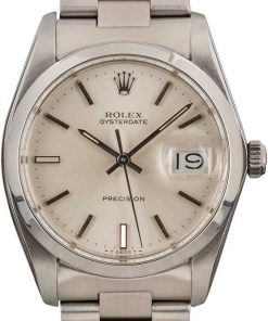HandMade The Rolex Date 6694 Silver