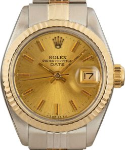 HandMade The Rolex Lady Date 6917 Champagne