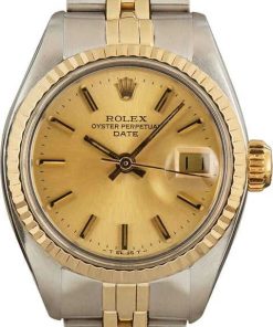 HandMade The Rolex Date 6917 Champagne Index Dial