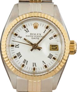 HandMade The Rolex Ladies Date 6917 Steel & Yellow Gold