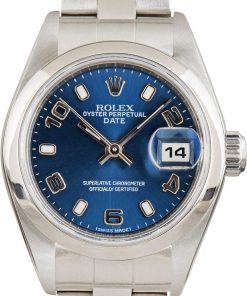 HandMade The Lady Rolex Date 79160 Blue Dial