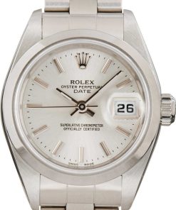 HandMade The Lady Rolex Date 79160 Silver Dial