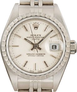 HandMade The Rolex Date 79240 Silver Dial