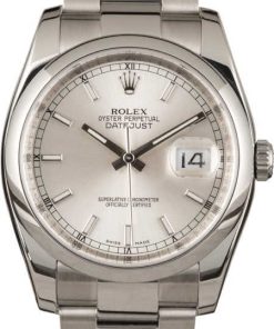 HandMade The Rolex Datejust 116200 Silver Dial