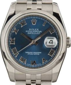 HandMade The Rolex Datejust 116200 Blue Dial Steel Oyster