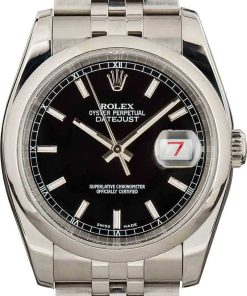 HandMade The Rolex Datejust 116200 Black Dial