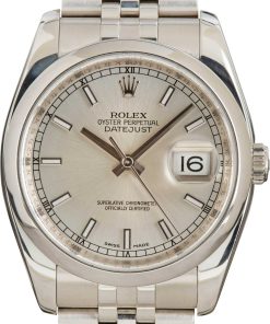 HandMade The Rolex Datejust 116200 Silver Index Dial