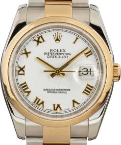 HandMade The Rolex Datejust 116203 White Roman Dial