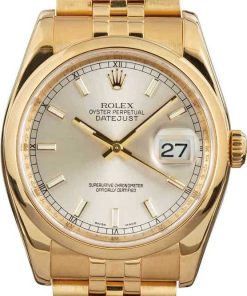 HandMade The Rolex Datejust 116208 18k Yellow Gold