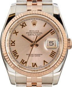 HandMade The Rolex Datejust 116231 Pink Roman Dial