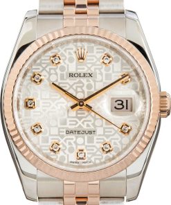 HandMade The Rolex Datejust 36 Jubilee Diamond Dial Ref 116231