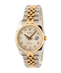 Alternative view of HandMade The Rolex Datejust 116233 Jubilee Diamond Dial