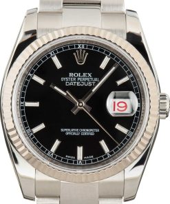 HandMade The Rolex Datejust 116234 Black Index